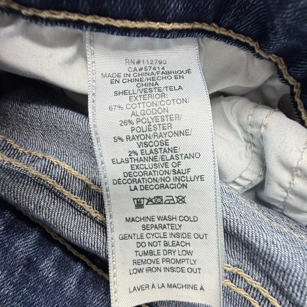 True Religion Billy Relaxed Bootcut Jeans Mens Measured 36x33 Blue Medium Wash